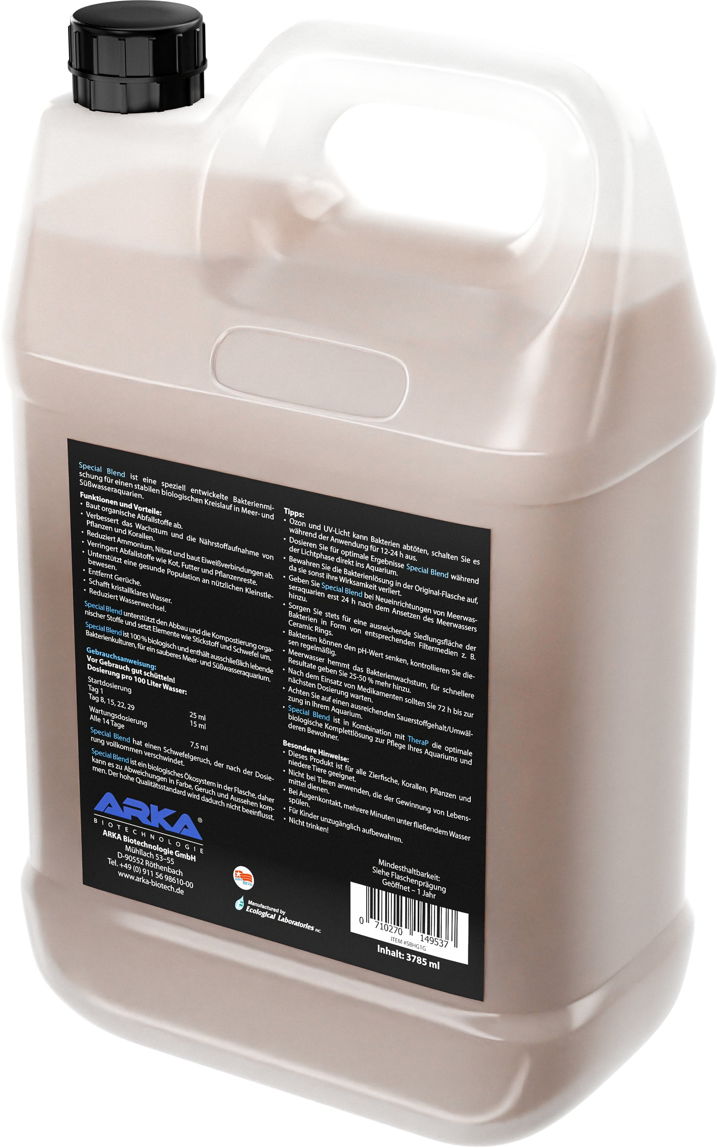 SPECIAL BLEND - Wasserpflegebakterien